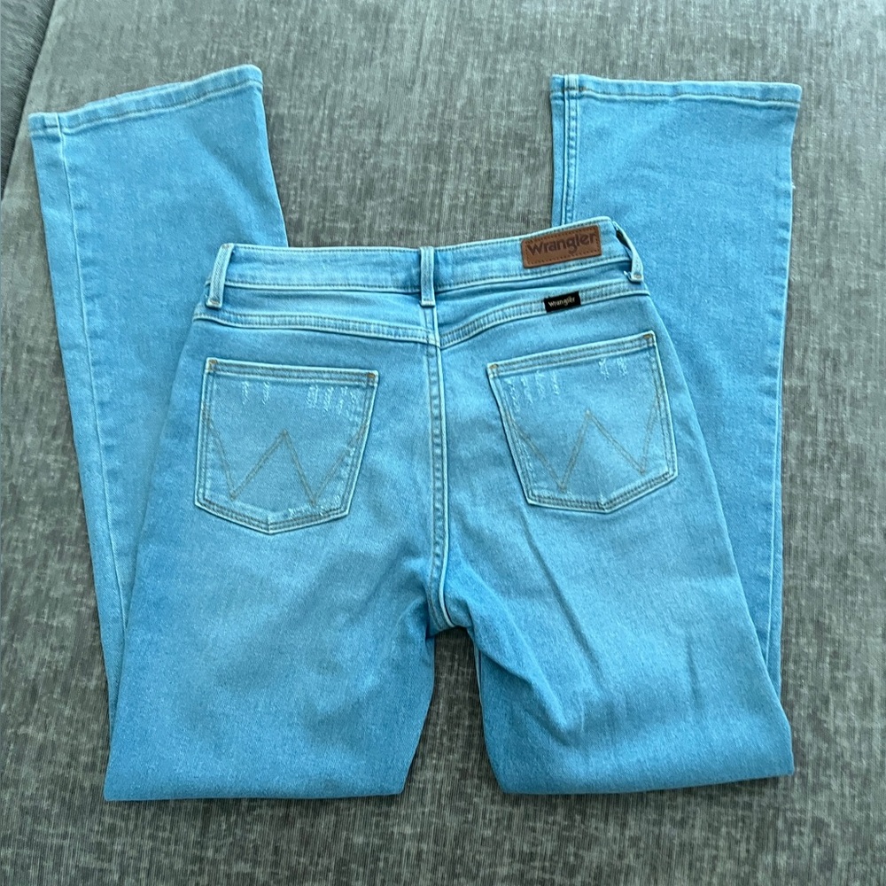 Wrangler hi rise boot cut